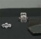 Jewelry picked up from Titanic was first displayed