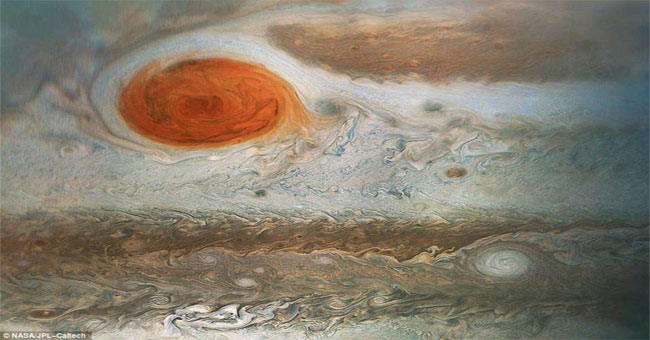 Jupiter has water and a strange ability to survive