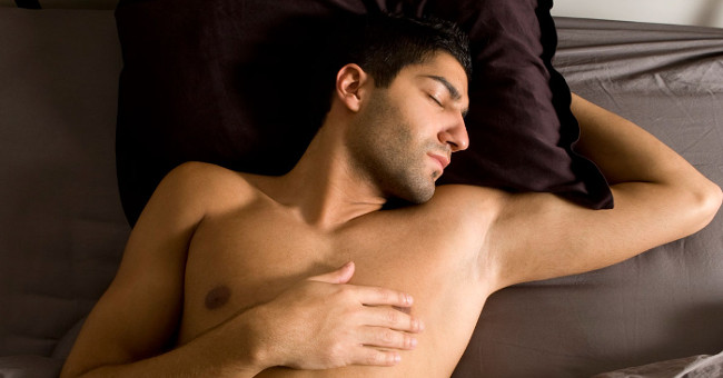 Just naked when you go to sleep, you will pick up the disease on you