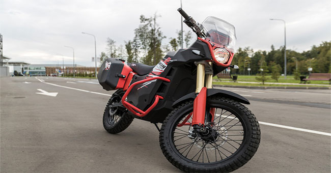 Kalashnikov Group produces one kilometer of electric motorbike and costs only 172 electricity bills