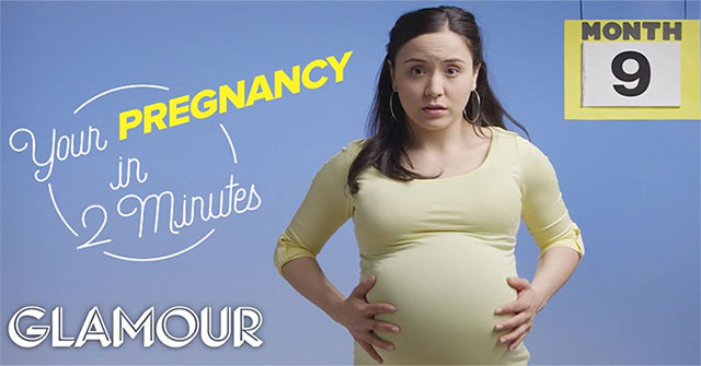 Keep track of the entire magical pregnancy journey of women in 2 minutes!