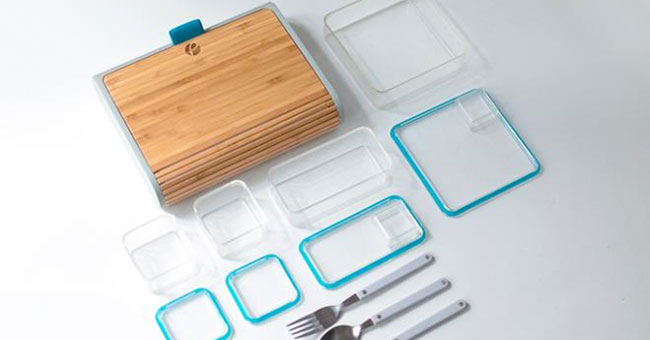 Keep track of your diet with a smart lunch box