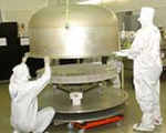 Kepler, the largest spherical mirror in orbit