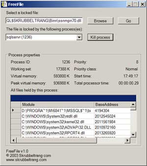 'Kill' file effectively with FreeFile