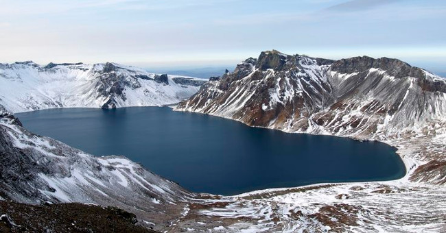 Korean volcanoes can awaken, causing catastrophic destruction
