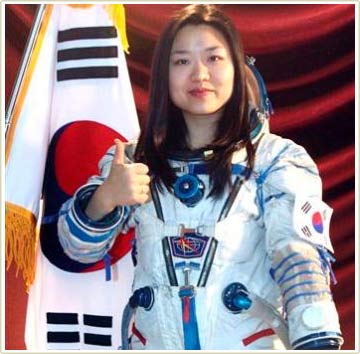 Korea's first astronaut is female