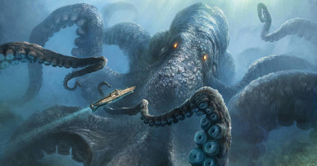 Kraken monster is real?