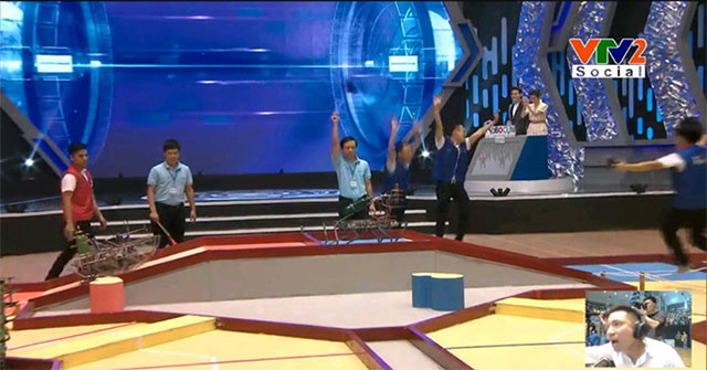 Lac Hong University again won the 2019 Robocon Contest