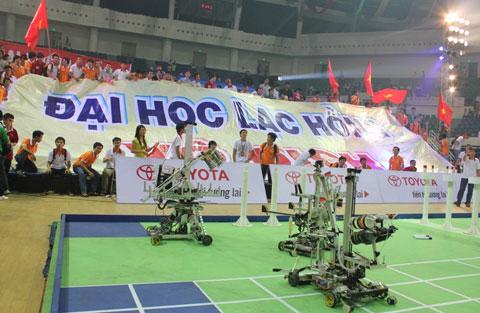 Lac Hong University Robocon exported international competitions