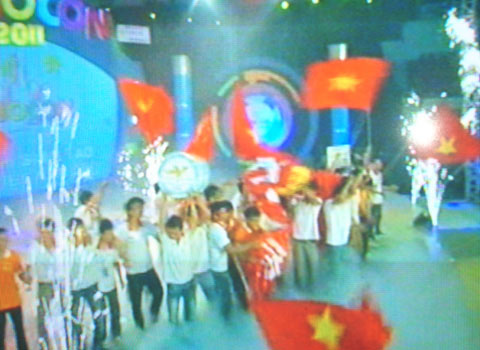 Lac Hong University won Robocon 2011