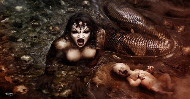 Lamia: Women love is forgotten in Greek mythology