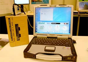 Laptop with 14-hour fuel battery