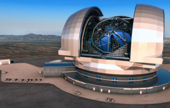 Large telescope construction to study the origin of the universe