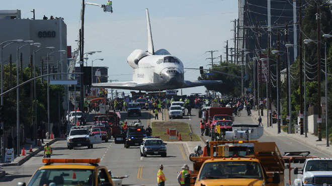 Last Journey of Space Shuttle Endeavor
