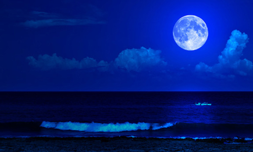 Later this month there will be a 'blue moon'