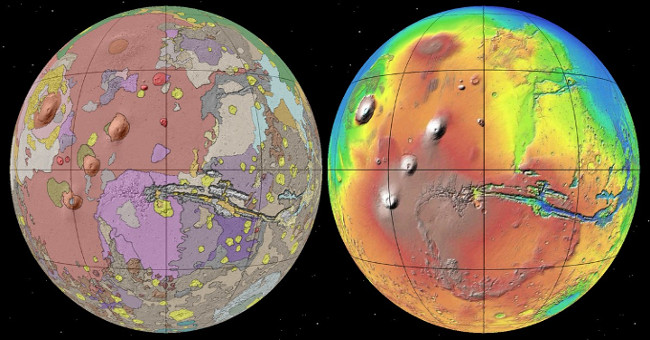 Latest Mars map