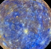 Latest picture of Mercury - multi-faceted diamond