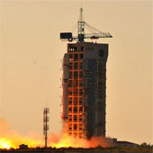 Launch two satellites with a rocket