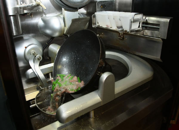 Launched super cooking robot as chef