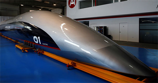 Launched the world's first super speed train to run faster than aircraft