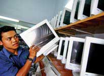 LCD screen: The 'graveyard' row is very risky
