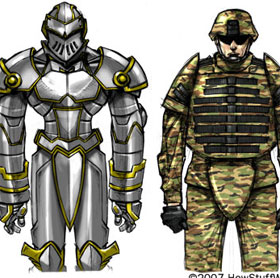 Learn fluid armor technology