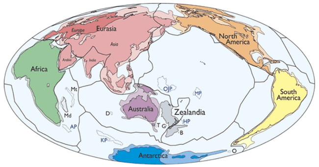 Learn the mystery of the 7th continent disappearing 75 million years ago