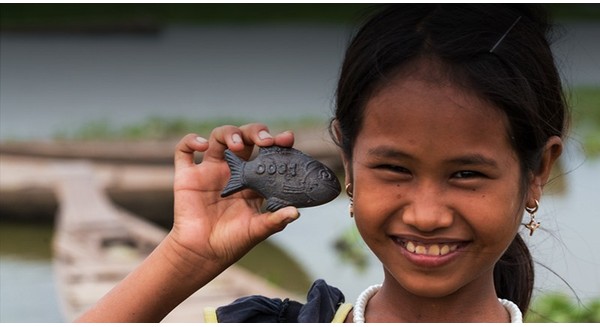 Learning about fish with Lucky Fish helps prevent anemia