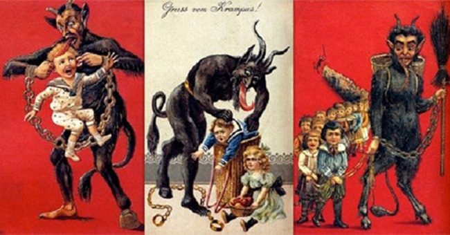 Legend of the demons during Christmas