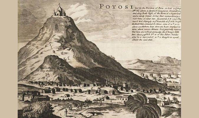 Legend of the Silver Mountain of the Inca Kingdom