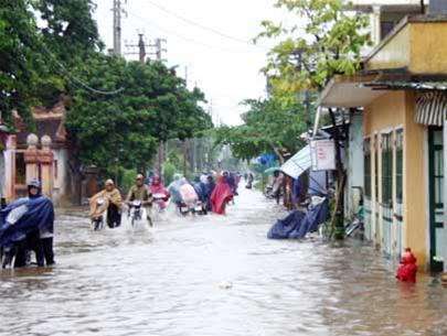 Lekima storm hit Nghe An - Ha Tinh