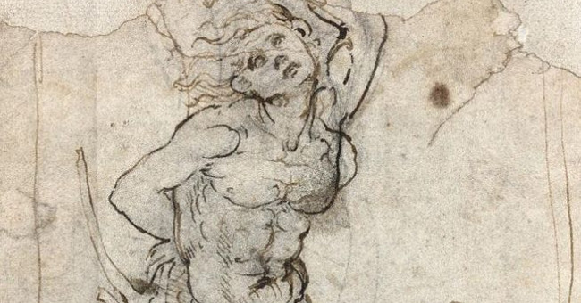 Leonardo da Vinci's outline of the holy picture costs $ 16 million