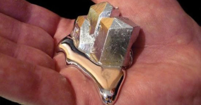 Let's see if this guy cracked his hands with his gallium