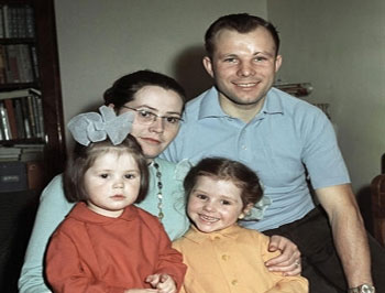 Letter to wife before Gagarin's flight