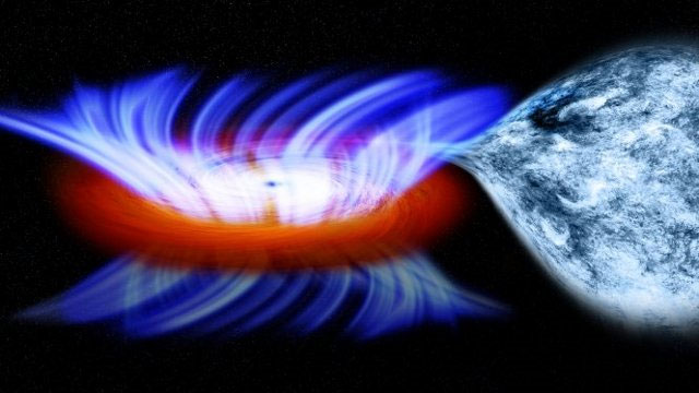 Level 5 storms blow from small black holes