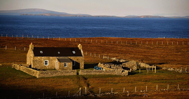 Life on the island lies on the edge of the world