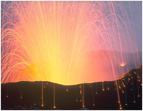 Life originates from volcanoes