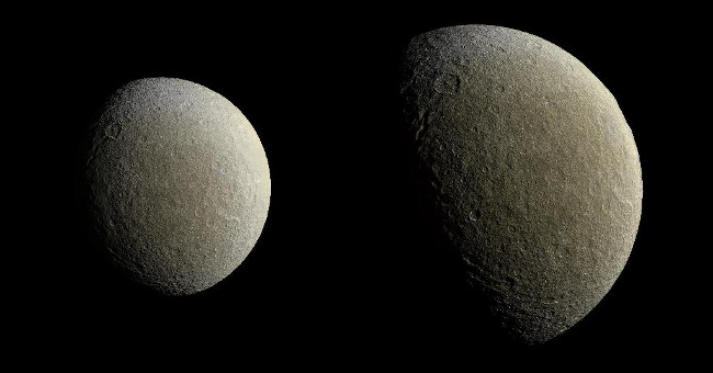 Little known facts about the Rhea Moon, Saturn