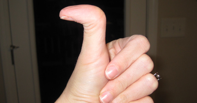 Little things to know about people with thumbs up