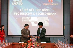 Load V-Coin via Techcombank system