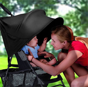 Long-term harm when children sit a lot on a stroller