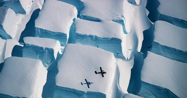 Look for the phenomenon of giant ice cubes in Antarctica
