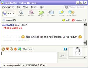 Look up landlines with Yahoo!  Messenger