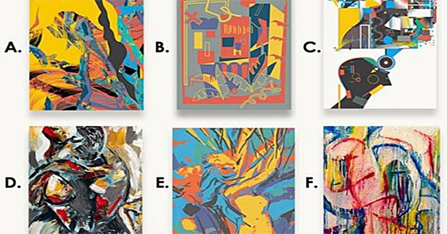 Looking at these pictures, can you guess which ones are not made by humans?