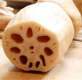 Lotus root cure hot season