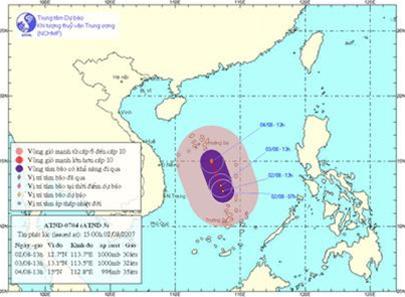Low pressure is getting stronger