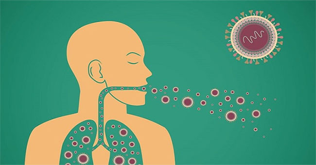 Lung infection from smelling dirty socks