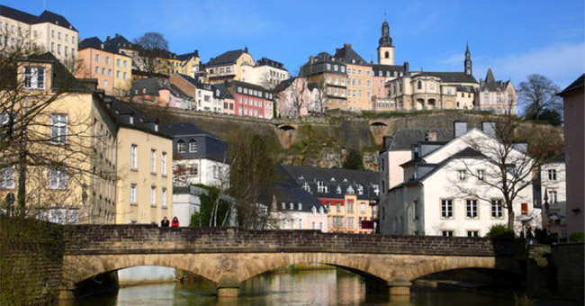 Luxembourg City, old town and fortifications