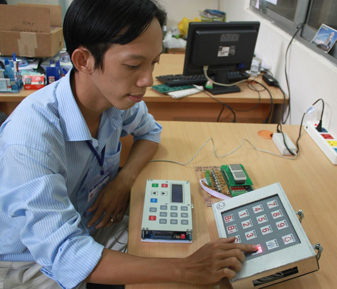 'Made in Vietnam' touch keyboard