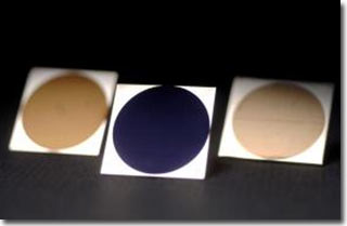 Made of gold aluminum, black platinum and green silver with a laser machine